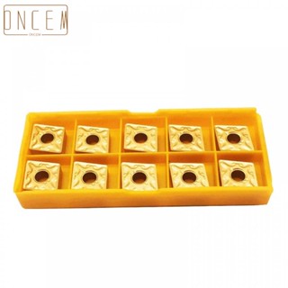 【ONCEMOREAGAIN】10PCS CNMG43 MA CNMG120404MA US735 CNC carbide inserts for steel stainless