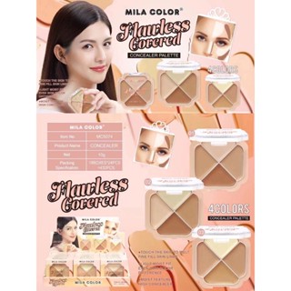 MILA COLOR คอลซิลเลอร์ สวยครบจบ 3 เฉดสี ปกปิดดี กันน้ำกันเหงื่อ รองพื้น ใต้ตา ปกปิดร่องรอยจุดด่างดำ