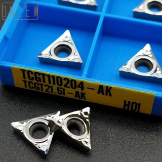 【ONCEMOREAGAIN】Carbide Inserts TCGT21.51 Tool Tool Inserts For Aluminium TCGT110204-AK