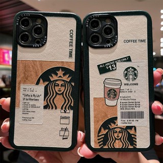 ลายกาแฟวินเทจ เคสโทรศัพท์หนัง ออกแบบเคสโทรศัพท์ compatible for เคสไอโฟน11 เคสไอโฟน 13 เคสไอโฟน 12 เคสไอโฟน 14 promax เคสไอโฟน XR เคสไอโฟน 13 promax เคสไอโฟน 14 เคสไอโฟน X