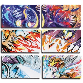 Ĕ แผ่นรองคลาน ลายโปเกม่อน 600x350 มม. TCG Playmat