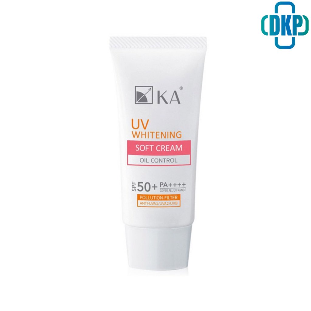 KA UV WHITENING SOFT CREAM SPF 50+ PA++++ / เคเอ ยูวี ไวท์เทนนิ่ง ซอฟ ครีมกันแดด 40 g. [DKP]