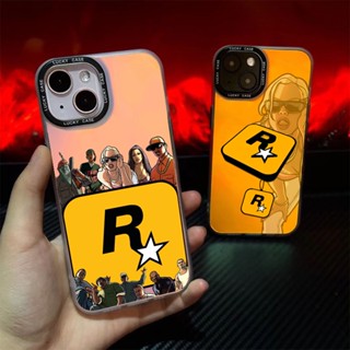 เคสโทรศัพท์มือถือ กันกระแทก กันตก ลายเกม STAR WARS Rockstar ไล่โทนสี หรูหรา สําหรับ iphone 14 11 13 12 X XS Pro Max xr Mini xr 7 8 plus