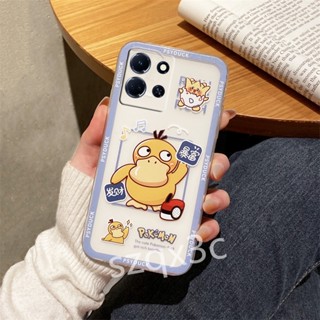 พร้อมส่ง เคสโทรศัพท์มือถือ TPU ใส แบบนิ่ม ลายการ์ตูนเป็ด ป้องกันเลนส์กล้อง สําหรับ Infinix Note 30 VIP Pro 30i 5G 4G Smart 7 HD Plus 2023 NOTE30