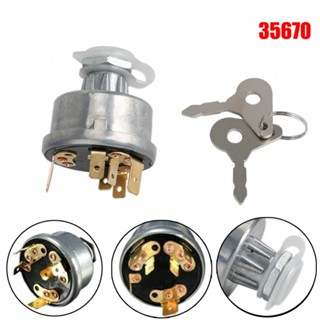 ⚡READYSTOCK⚡Tractor 2pcs Ignition Switch Keys Metal 12V/24V 150g 1pc Ignition Switch