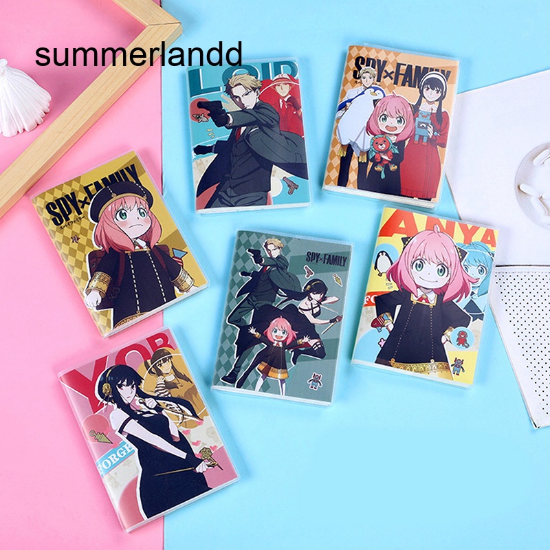 Sl SPY FAMILY สมุดโน้ตไดอารี่ ลายการ์ตูนอนิเมะน่ารัก