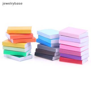 [jewelrybase] โมเดลหนังสือจิ๋ว สําหรับตกแต่งบ้านตุ๊กตา 4 ชิ้น