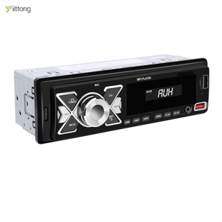 Yt- เครื่องเล่น Mp3 วิทยุ Fm DVD บลูทูธ 1 Din พร้อมรีโมตคอนโทรล สําหรับรถยนต์