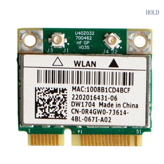 Ace การ์ดไร้สาย สําหรับ DW1704 R4GW0 BCM943142Hm อะแดปเตอร์การ์ด WiFi 300Mbps บลูทูธ เข้ากันได้กับ 4 0