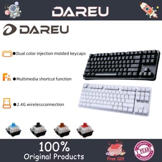 Dareu EK807 คีย์บอร์ดไร้สาย 2.4G