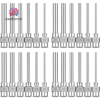 อุปกรณ์ล็อคปลายทู่ สเตนเลส 1 นิ้ว (8,10,12,14,16,18 เกจ) 24 ชิ้น