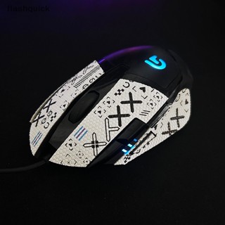 Flashquick สติกเกอร์เทป กันลื่น กันเหงื่อ สําหรับเมาส์ สเก็ต Logitech G402 Nice