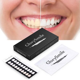  GlorySmile activated carbon dental paste teeth whitening strip, efficient teeth whitening with coconut flavor