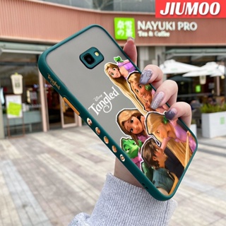 สําหรับ Samsung galaxy J4 2018 J4 Plus 2018 J4 Prime เคสการ์ตูน สวยงาม เจ้าหญิง รูปแบบใหม่ กันกระแทก ฝ้า ใส เคสโทรศัพท์ ซิลิโคนแข็ง