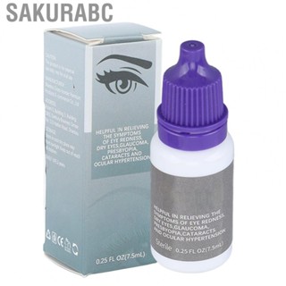 Sakurabc Eye Relief Drops 7.5ml Mild Organic Safe for Redness Cataracts