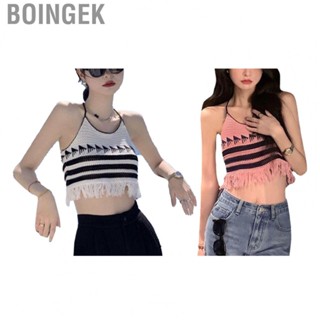 Boingek Halter Tops  Neck Skin Friendly Comfortable Breathable for Dating