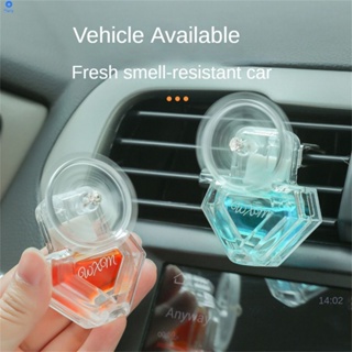 รถหมุนได้ Aromatherapy Car Air Outlet Perfume Multi-functional Perfume Diffuser Car Fragrance Decoration Spot 【bluey】