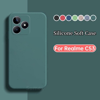 เคสโทรศัพท์ซิลิโคน แบบนิ่ม กันกระแทก ป้องกันกล้อง ทนทาน สําหรับ Realme C53 2023 RealmeC53 4G Realme C 53 53C