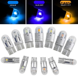 【THT】หลอดไฟมาร์กเกอร์ Led T10 3030 DC12V สําหรับติดประตูรถยนต์ 2 ชิ้น