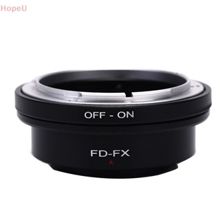 [HopeU] แหวนอะแดปเตอร์เลนส์กล้อง FD-FX FD เป็น X Mount X-Pro1 X-E2 X-M2