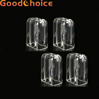 【Good】Toothbrush Holders 4Pcs Head covers Protection For all Philip Transparent【Ready Stock】