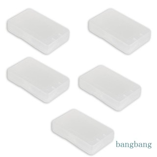 Bang ตลับเกมพลาสติกใส กันฝุ่น สําหรับ GBA 5 ชิ้น