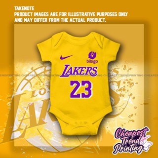 ชุดธีม NBA Lakers สําหรับเด็กทารก UIKV