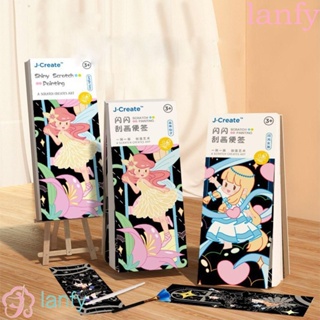 LANFY ชุดที่คั่นหนังสือ ที่คั่นหนังสือ ลายศิลปิน สําหรับเด็กอนุบาล ของเล่นวาดภาพระบายสี สําหรับเด็ก