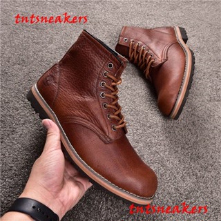 Original Timberland รองเท้าบูท หนังวัวแท้ สําหรับผู้ชาย 2140Q1 2022 170 135