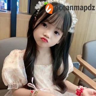 OCEANMAPDZ วิกผมยาว หยิก น่ารัก เข้ากับทุกการแต่งกาย สําหรับเด็กผู้หญิง