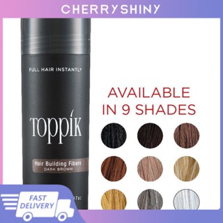 Toppik Hair Loss Building Fibers+applicator Spray Hairline Optimizer 27.5g Toppik Natural Hair Boosting Fiber Powder Hairline Optimizer Thicker Powder For Hair