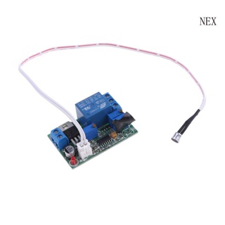 Nex โมดูลสวิตช์รีเลย์ควบคุมไฟเสียง ปรับได้ 5 V 12 V 24 V