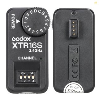 (spbpth)Godox Xtr-16s 2.4G ตัวรับสัญญาณแฟลช รีโมตคอนโทรล ระบบไร้สาย X-system สําหรับ VING V860 V850