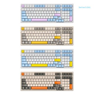 Btm คีย์บอร์ดไร้สาย 100 คีย์ K96 BT5 0+2 4Ghz ปลั๊กเพลย์ ออกแบบตามสรีรศาสตร์