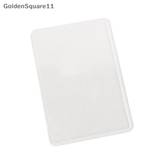 Goldensquare ซองใส่โฟโต้การ์ด พลาสติกใส หนา กันรอยขีดข่วน สไตล์เกาหลี 10 ชิ้น