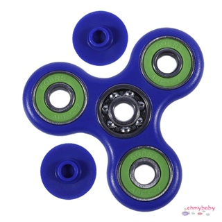 8 ชนิดของสี Tri-Spinner ของเล่นมือปั่นปลายนิ้วของเล่นเวลาหมุนนานป้องกันความเครียดของเล่นนิ้วปั่น [N/9]