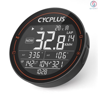 Cycplus เครื่องวัดความเร็ว GPS ไร้สาย BT ANT+ กันน้ํา พร้อมเซนเซอร์วัดอัตราการเต้นของหัวใจ สําหรับจักรยานเสือภูเขา