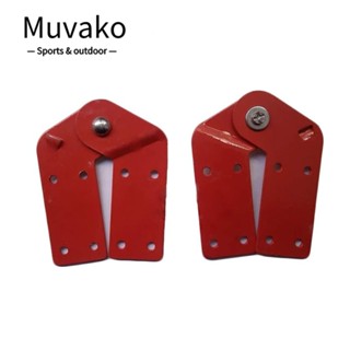 MUVAKO บานพับอลูมิเนียม สีแดง แบบเปลี่ยน สําหรับบันไดก้างปลา