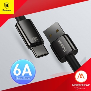 🔥ถูก/แท้🔥Baseus สายชาร์จ Huawei 100W TypeC รองรับ SuperCharge 6A QC3.0 Xiaomi CHARGE TURBO