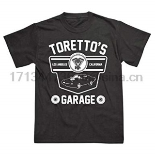 เสื้อยืด พิมพ์ลาย Postees Toretto Garage Inspired by Fast and Furious ไซซ์ XS-4XL-5XL-6XL