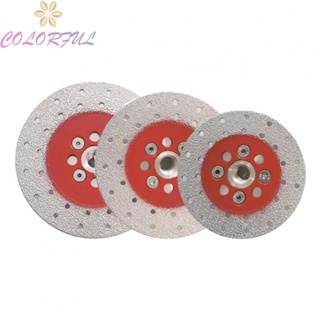 【COLORFUL】Cutting Disc Wear-resistant 100/115/125mm Brazed Diamond Coated Cutting Wheel