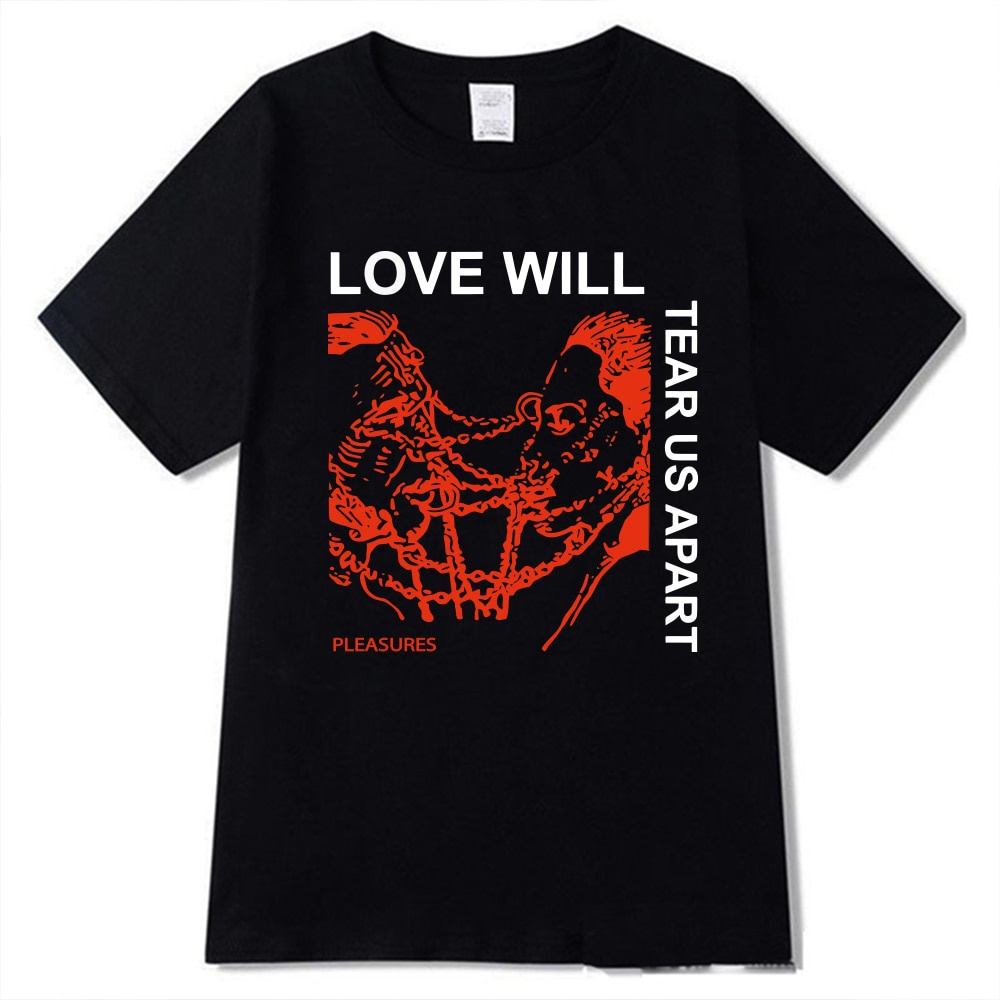 เสื้อยืด Men Women Fashion T Shirt Lil Peep Peep Love Will Tear Us Apart Print T Shirt Harajuku Hip Hop Streetwear Cami