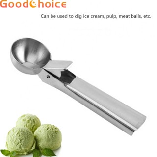 【Good】Ice Cream Scoops Digger Food Grade Food Safe Meat Balls Sanitary Sorbet【Ready Stock】