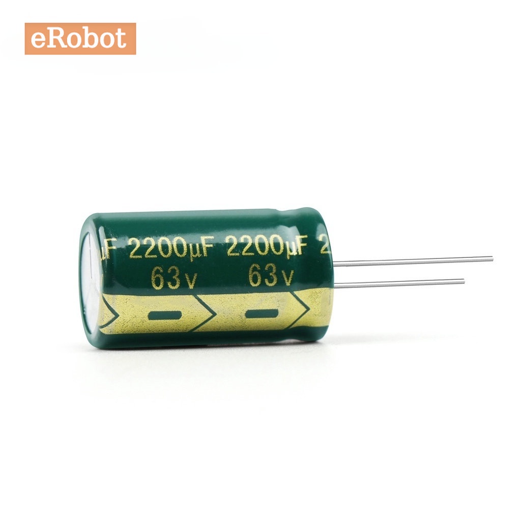 ตัวเก็บประจุอลูมิเนียมไฟฟ้า ความถี่สูง 63V ESR 100UF 220UF 470UF 1000UF 2200UF 50 ชิ้น - รูปที่ 2