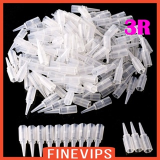 [Finevips] หลอดหัวฉีดฆ่าเชื้อ ทรงกลม แบบใช้แล้วทิ้ง 1R 100 ชิ้น