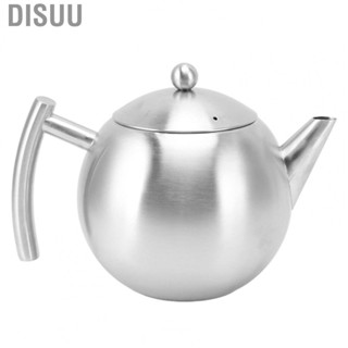 Disuu Coffee  Kettle  Flat Bottom Large  Embedded Lid Glossy Finish Portable Pot for Household Use