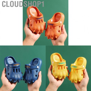 Cloudshop1 Cartoon Bear Paw Shaped Slippers Children Summer EVA Cute Slide Sandals for Shower Beach Party