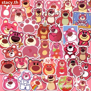 【ในการจัดส่ง】 50 ชิ้นการ์ตูนน่ารักLotsoหมีLots-o&amp;#39;-Huggin&amp;#39; Bearสตรอเบอร์รี่หมีสติกเกอร์กันน้ำสำหรับสติกเกอร์ของเล่นเด็กกีต้าร์