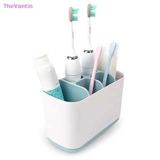 Thevantin 1 ชิ้น แปรงสีฟัน ยาสีฟัน ที่ใส่เคส ที่โกนหนวด แปรงแต่งหน้าไฟฟ้า ที่ใส่แปรงสีฟัน ออแกไนเซอร์ ขาตั้ง อุปกรณ์ห้องน้ํา กล่องสินค้าดี