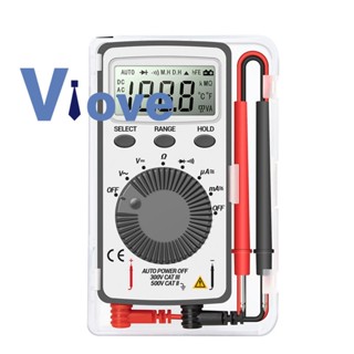 Aneng AN101 เครื่องทดสอบมัลติมิเตอร์ดิจิทัล ขนาดเล็ก DC/AC แรงดันไฟฟ้า กระแสไฟ Lcr Meter แบบพกพา มืออาชีพ